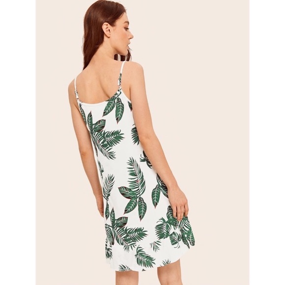 Tropical Pattern Dress - Picture 2 of 3